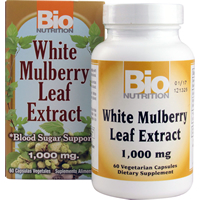 WHITE MULBERRY LEAF EXTRACT 60 CAP VEGI