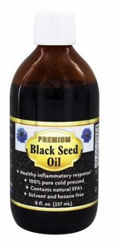 PREMIUM 100% PURE COLD PRESSED BLACK SEED OIL 8 OUNCE