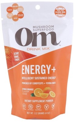 ENERGY+ CITRUS ORANGE MUSHROOM SUPERFOOD DRINK MIX 112 GM