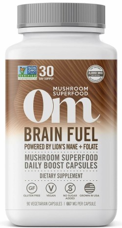 BRAIN FUEL MUSHROOM SUPERFOOD 90 CAPSULE