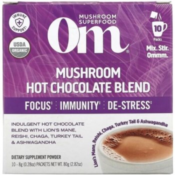 MUSHROOM POWERED HOT CHOCOLATE 10 PKT