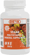 VEGAN MULTIVITM W/O IRON 90 TAB