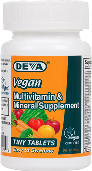VEGAN VITAMINS,VEGAN TINY TAB MULTIVIT 1/90 TAB